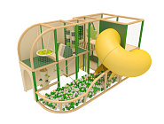 Детский игровой лабиринт Листва Фото 3