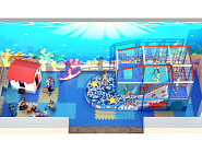 Детский игровой лабиринт Морской краб Фото 2