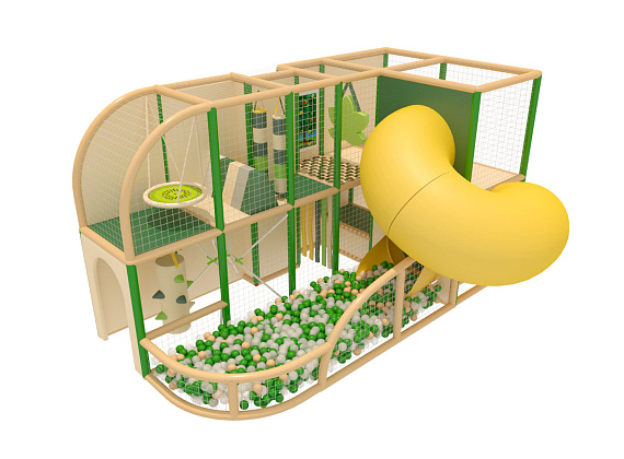 Детский игровой лабиринт Листва Фото 3