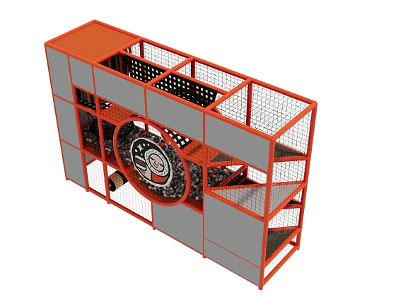 Детский игровой лабиринт для кафе «Орнамент» Фото 3