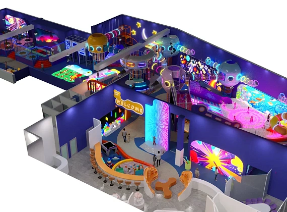 Детский мультимедиа центр «Галактика Света» — фиджитал концепция Фото 12