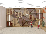 Детский игровой лабиринт для ЖК «Перевернутый город»