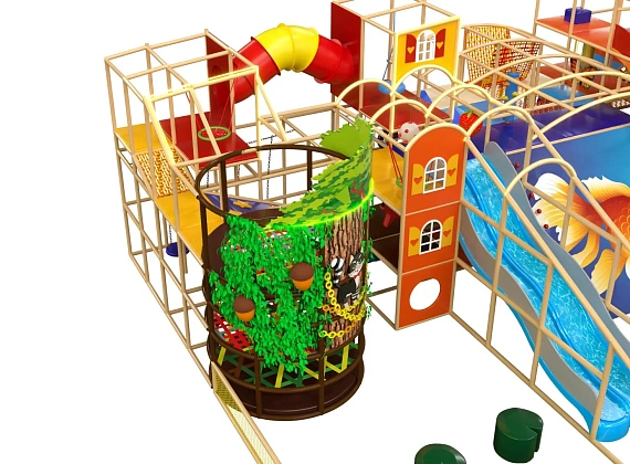 Детский игровой лабиринт «Лесное Приключение» Фото 4