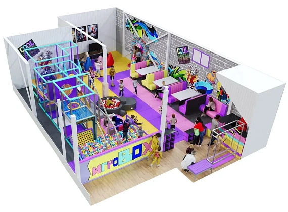 Детский игровая комната «Play light»