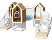 Детский игровой лабиринт Эко-домики Фото 4