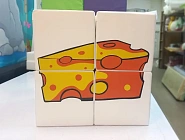 Набор кубиков «Собери рисунок» с аппликацией Фото 15