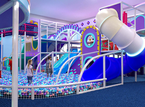 Детский игровой центр 800 м2 "Galaxy" Фото 2