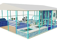 Детский уличный лабиринт «Морская станция»