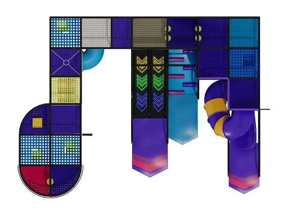 Детский игровой лабиринт «Пиксель» Фото 2