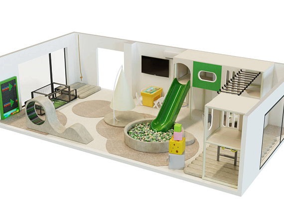 Детский игровой лабиринт для ЖК «Тера» Фото 1