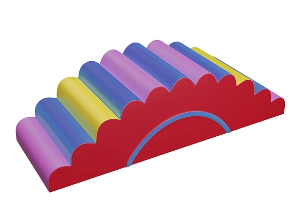 Пряничный мостик для сухого бассейна