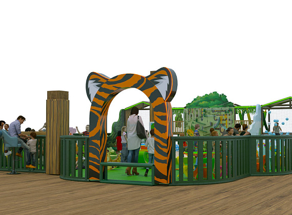 Детская игровая комната «Маленькие Джунгли» Фото 5