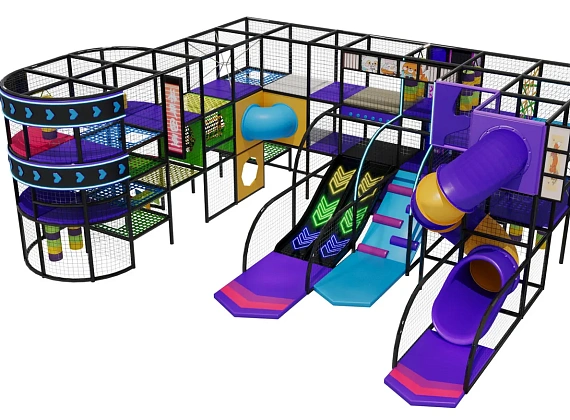 Детский игровой лабиринт «Пиксель»