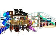 Детский игровой лабиринт «Пиратская Бухта»