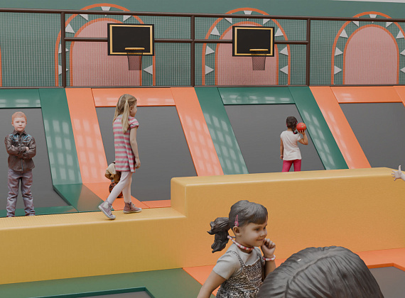 Батутный комплекс Батутория Фото 3