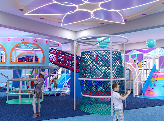 Детский игровой центр 800 м2 "Galaxy" Фото 6
