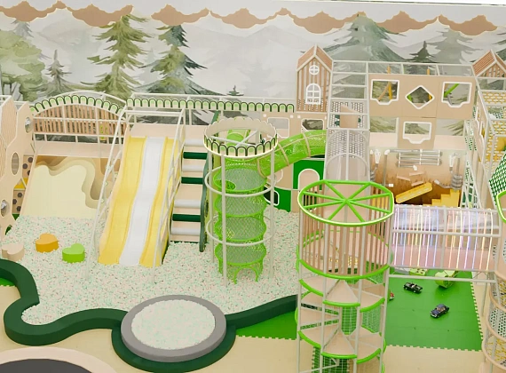 Детский игровой лабиринт «Эко-городок» Фото 2