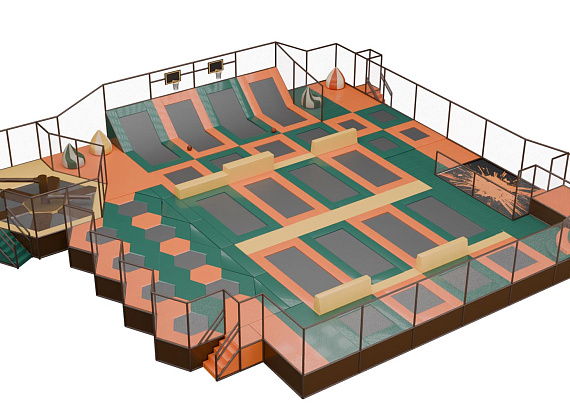 Батутный комплекс Батутория Фото 6