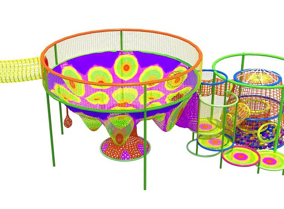 Вязаный лабиринт Дерево Эйва