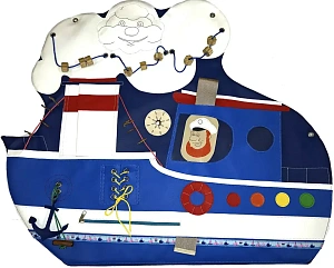 «Кораблик» игрушка настенная дидактическая