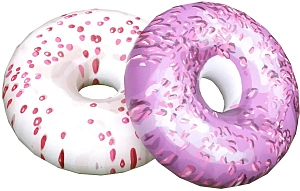 Мягкий пуфик «Пончики»