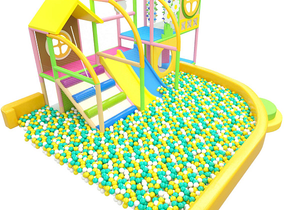 Детский игровой лабиринт Лепесток Фото 1