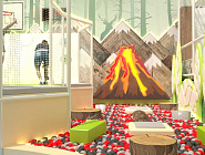 Детский центр в эко-стиле  500 м2 "Лесная деревня" Фото 9