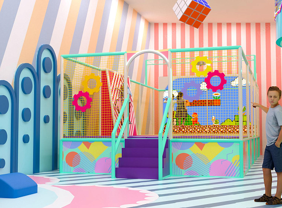 Детский игровой центр 1500 м2 "Кубик-рубик" Фото 13