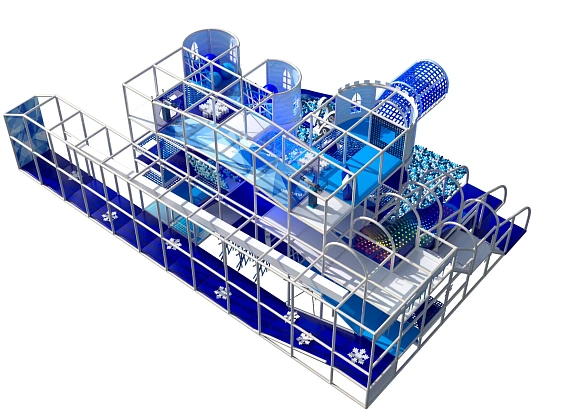 Детский игровой лабиринт «Снежные Башни» Фото 4