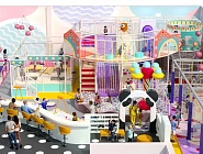 Детский игровой лабиринт «Конфетный Замок» Фото 1