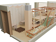 Детский игровой лабиринт Песчаный Фото 2