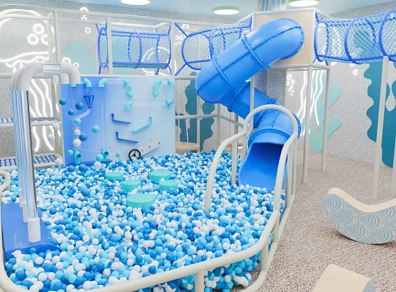 Детская игровая комната «Атлантида» Фото 1