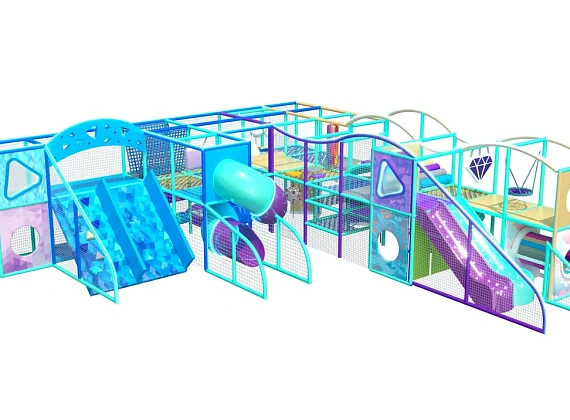 Детский игровой лабиринт «Кристалик»