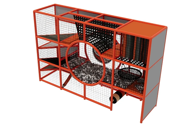 Детский игровой лабиринт для кафе «Орнамент» Фото 2