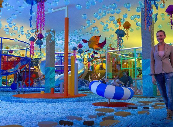 Детский игровой центр 1000 м2 "Пиратский" Фото 5