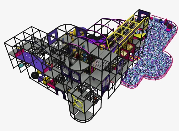 Детский игровой лабиринт «StarCity Kids» Фото 3