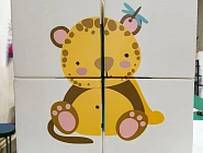 Набор кубиков «Собери рисунок» с аппликацией Фото 13