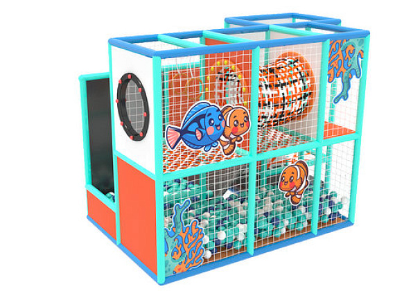 Детский игровой лабиринт  Морской  Фото 1