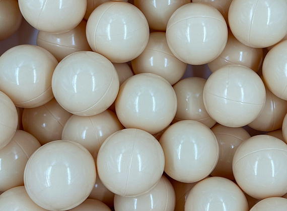 Бежевые шарики для сухого бассейна Фото 1