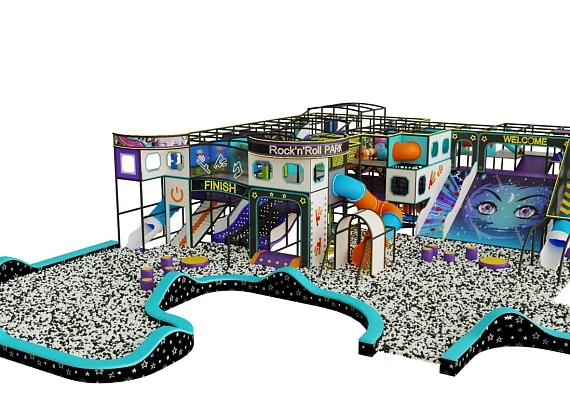 Детский игровой лабиринт «Рок-н-ролл»