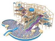 Детский игровой лабиринт «Крем-Бриз» Фото 1