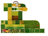 Детский игровой лабиринт «Листопад» Фото 2