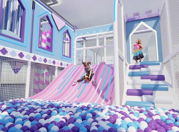 Детский игровой лабиринт «Чудо Замок» Фото 1