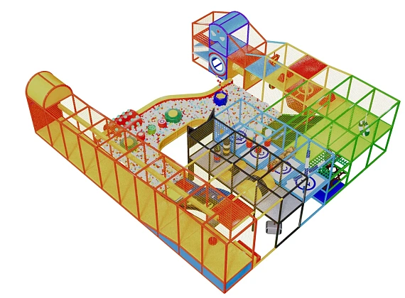 Детский игровой лабиринт «Hero Park» Фото 2