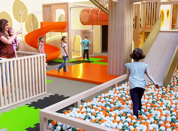 Детская игровая комната «Мир под деревом» Фото 2