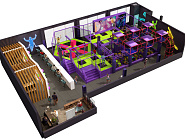 Батутный центр 180 м2 «Актив»