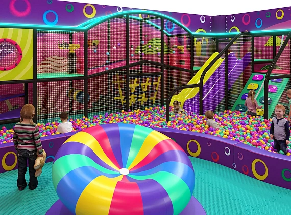 Детская двухскатная горка (Скат) из стеклопластика Н1500 Фото 3