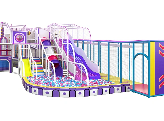 Детский игровой лабиринт «Pink Galaxy»