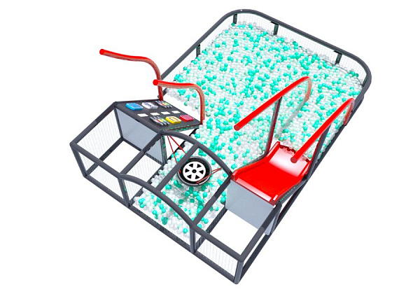 Детский игровой лабиринт Форсаж Фото 1