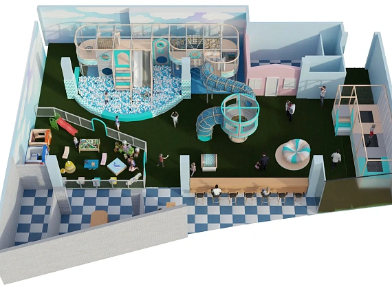 Детский игровой лабиринт «Океаникс» Фото 3